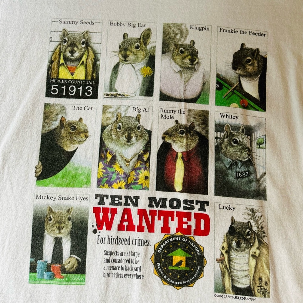 Most Wanted Squirrels